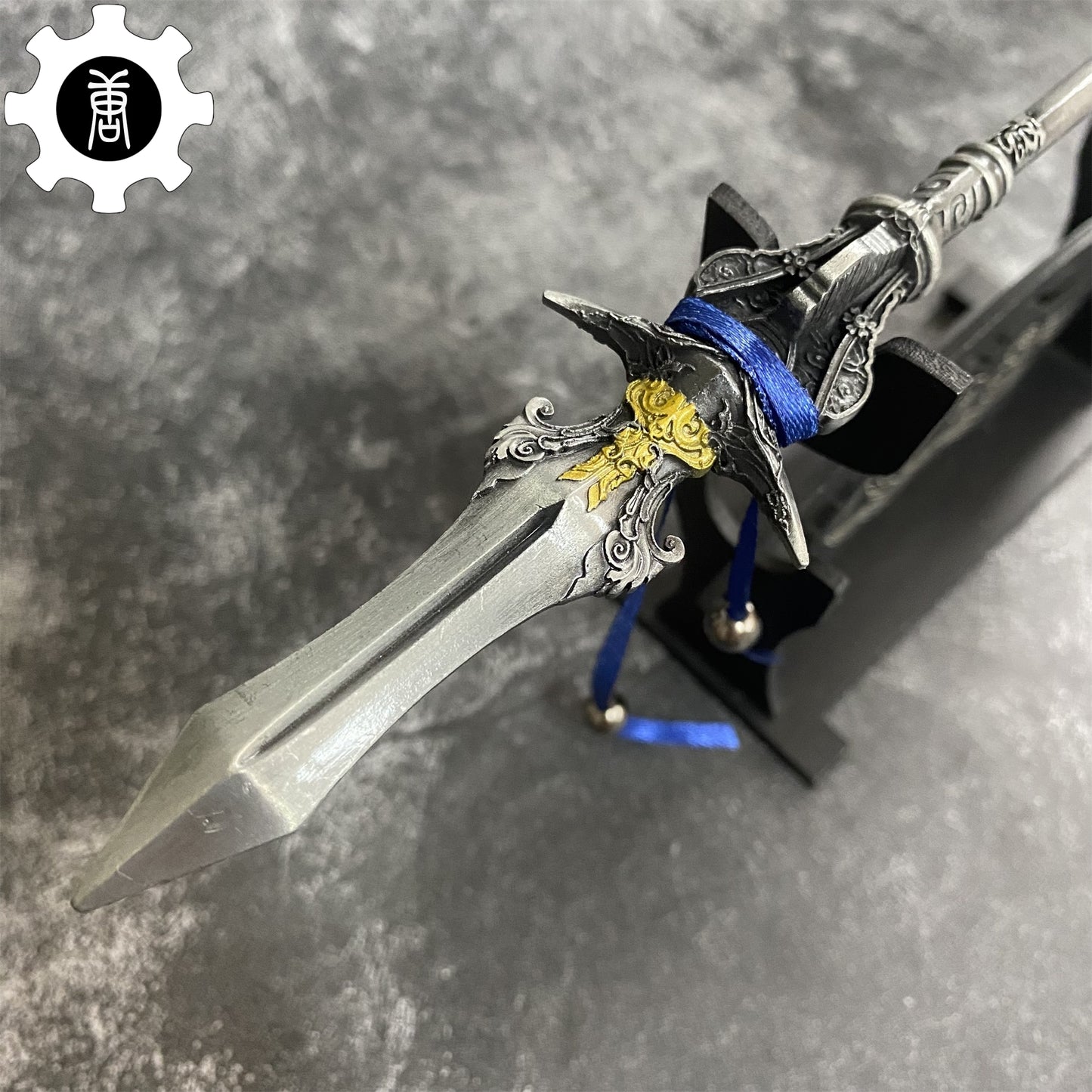 Black Myth: Wukong Stronger Tri-Point Double-Edged Spear Weapon Replica