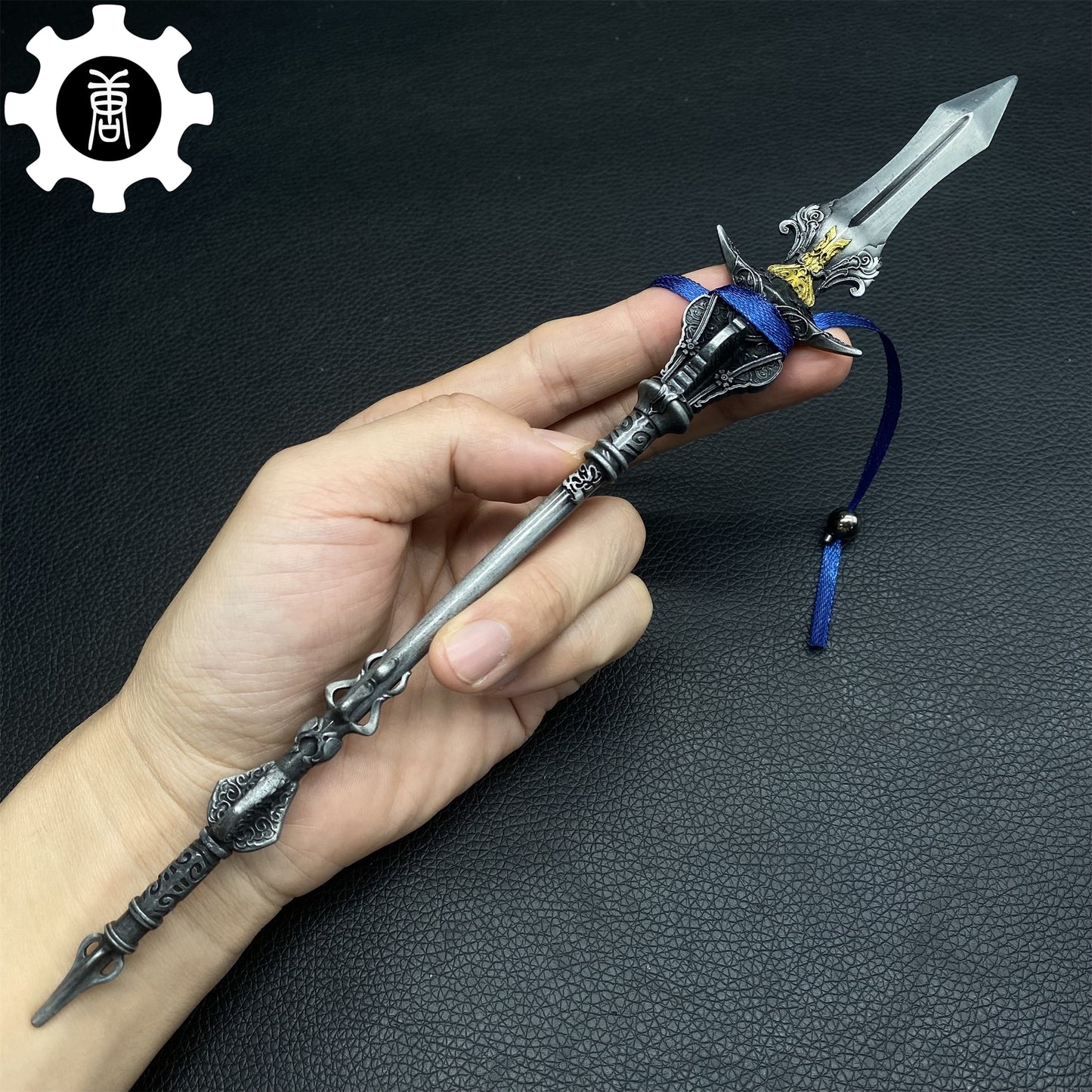 Black Myth: Wukong Stronger Tri-Point Double-Edged Spear Weapon Replica