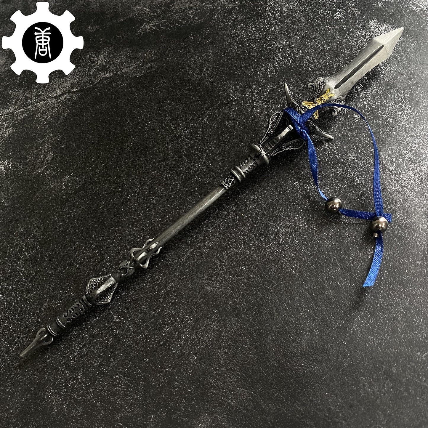 Black Myth: Wukong Stronger Tri-Point Double-Edged Spear Weapon Replica