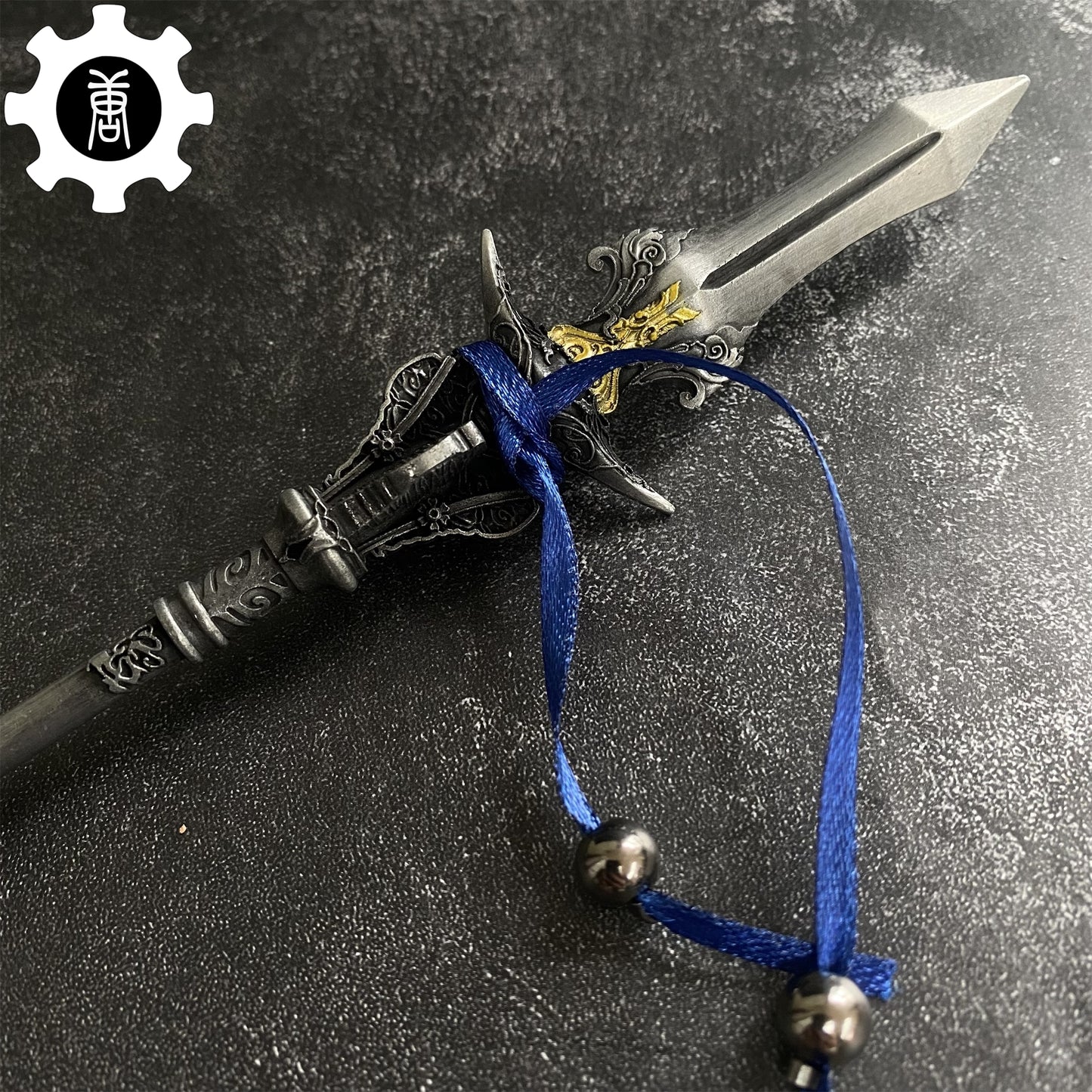 Black Myth: Wukong Stronger Tri-Point Double-Edged Spear Weapon Replica