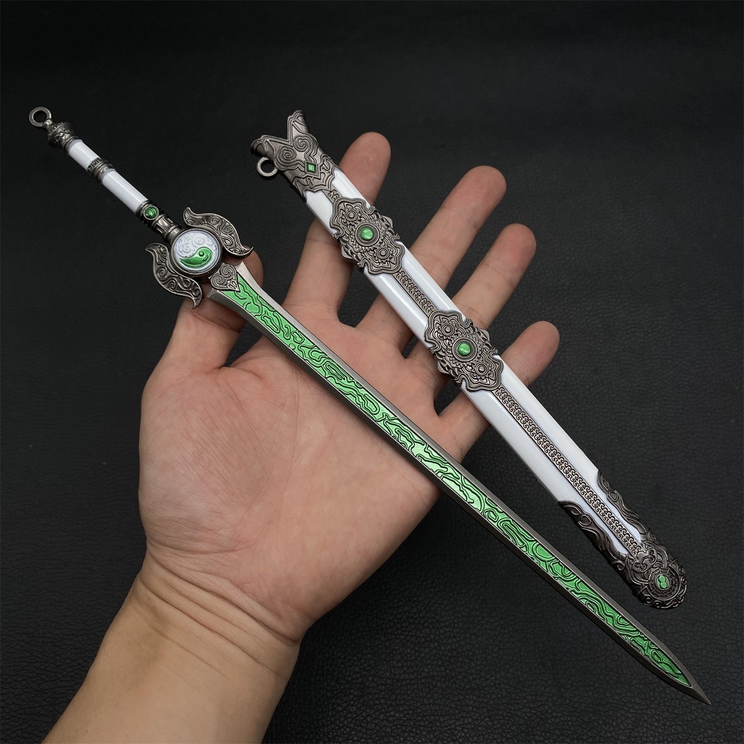 Anime Peripherals Metal Tiny Sword Replicas