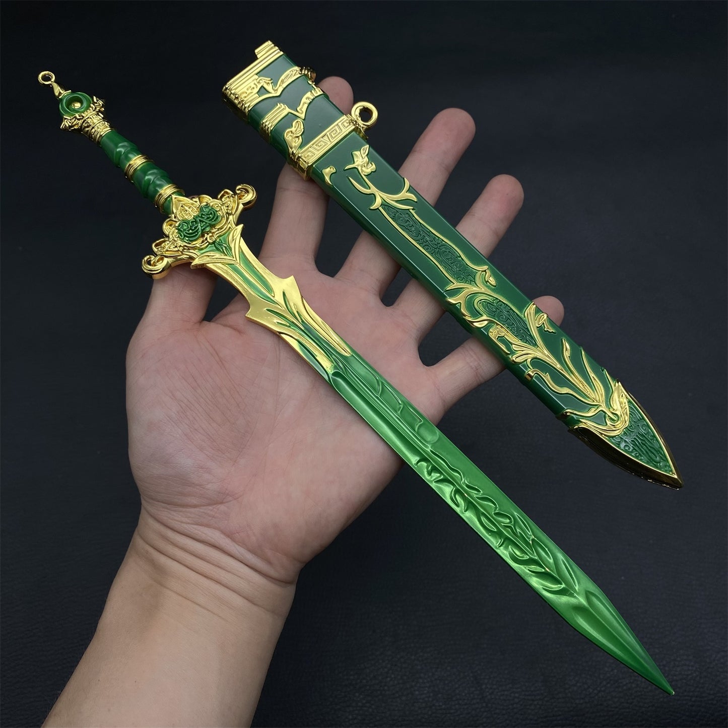 Anime Peripherals Metal Tiny Sword Replicas