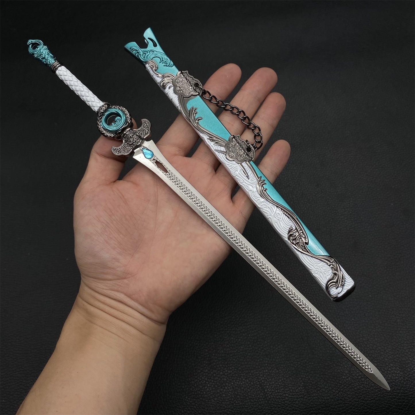 Anime Peripherals Metal Tiny Sword Replicas
