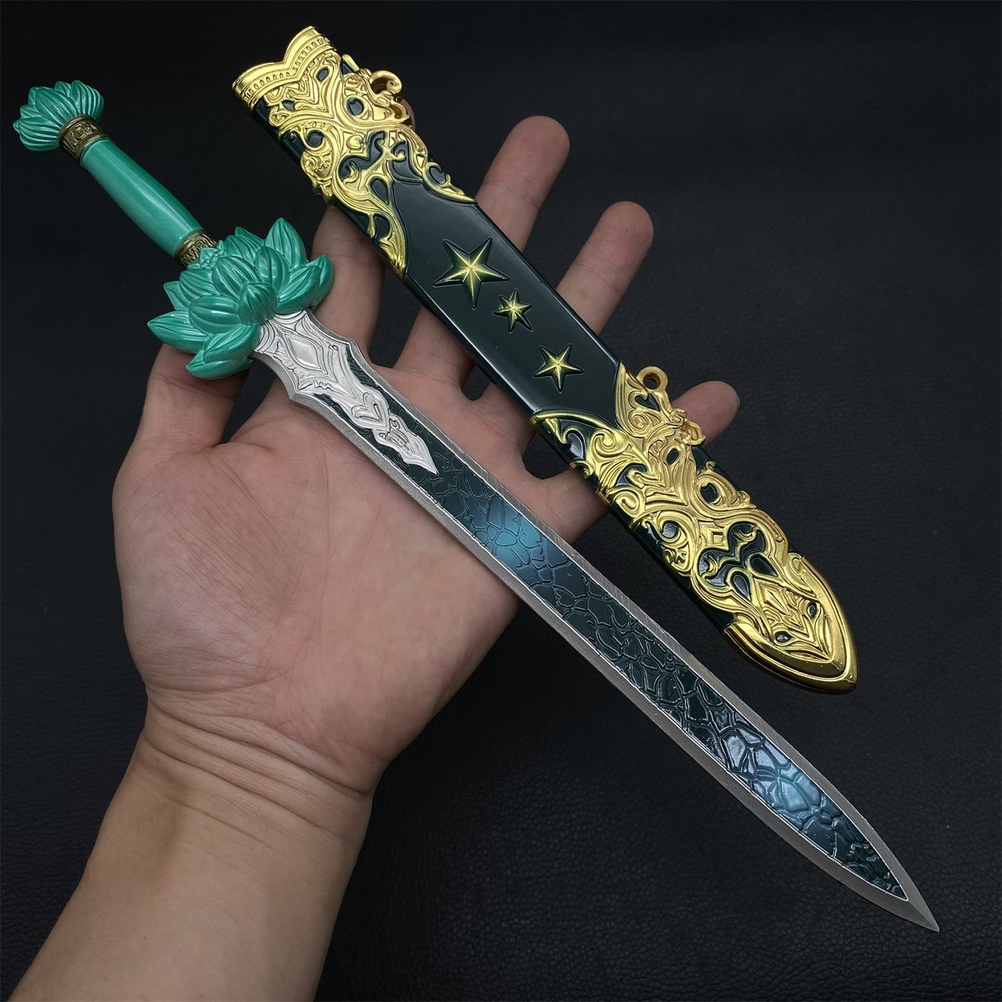 Anime Peripherals Metal Tiny Sword Replicas