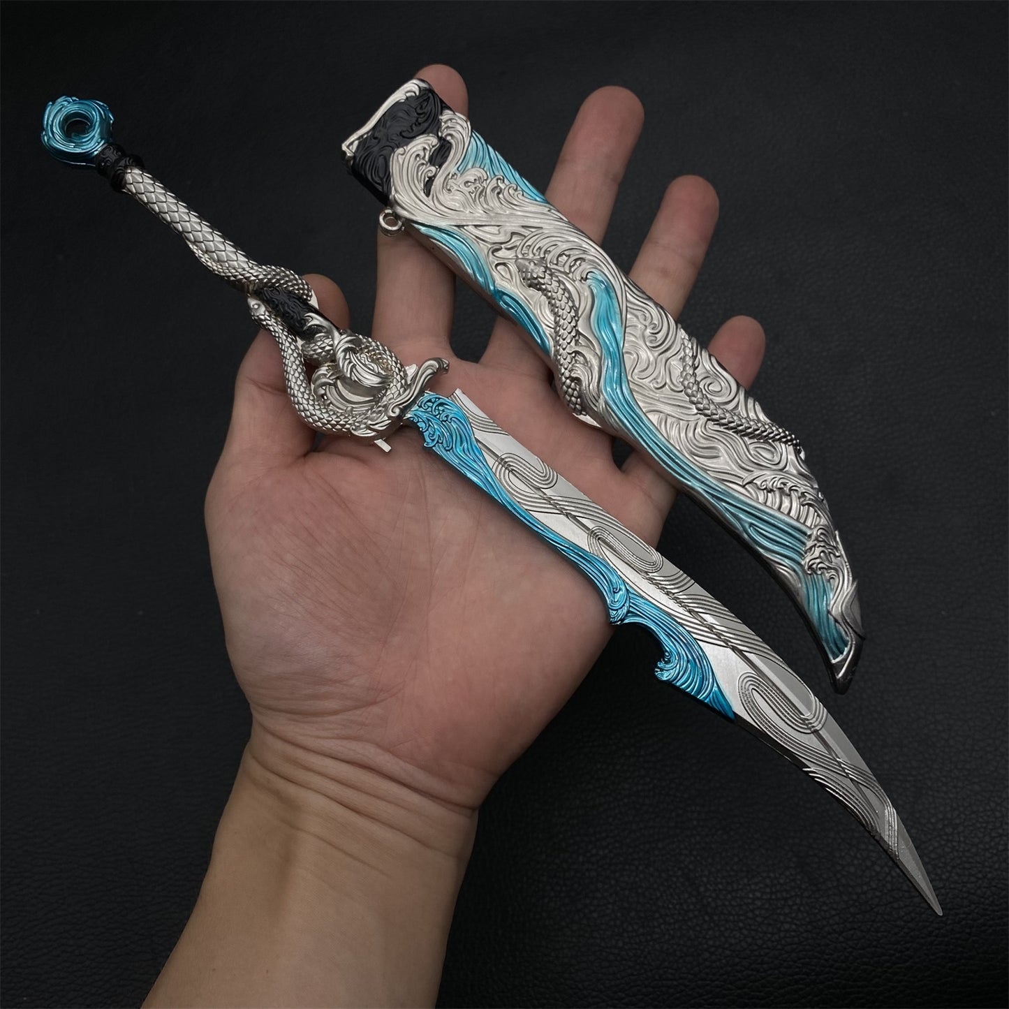 Anime Peripherals Metal Tiny Sword Replicas