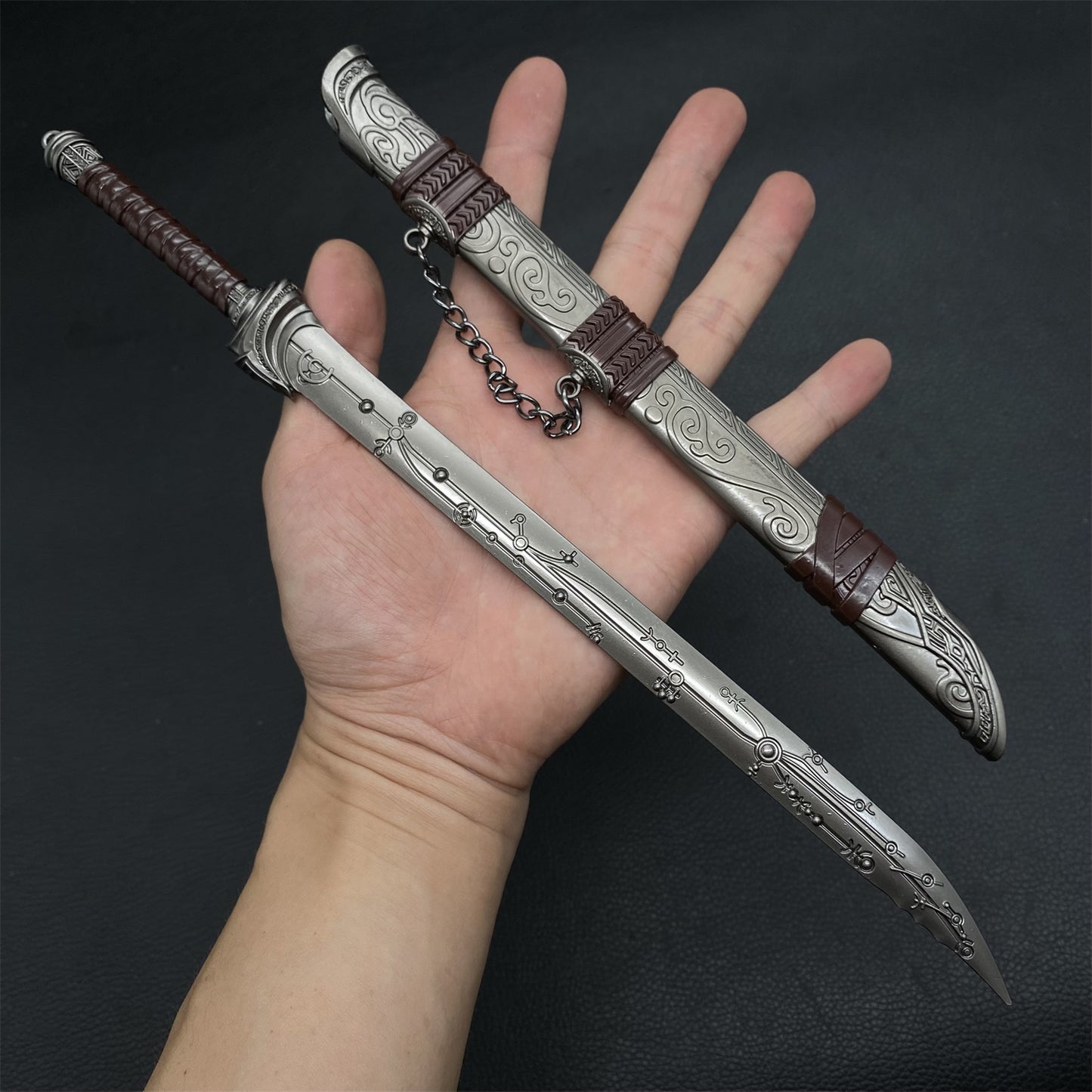 Anime Peripherals Metal Tiny Sword Replicas