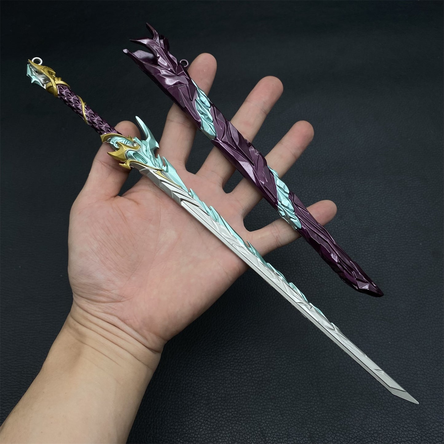 Anime Peripherals Metal Tiny Sword Replicas