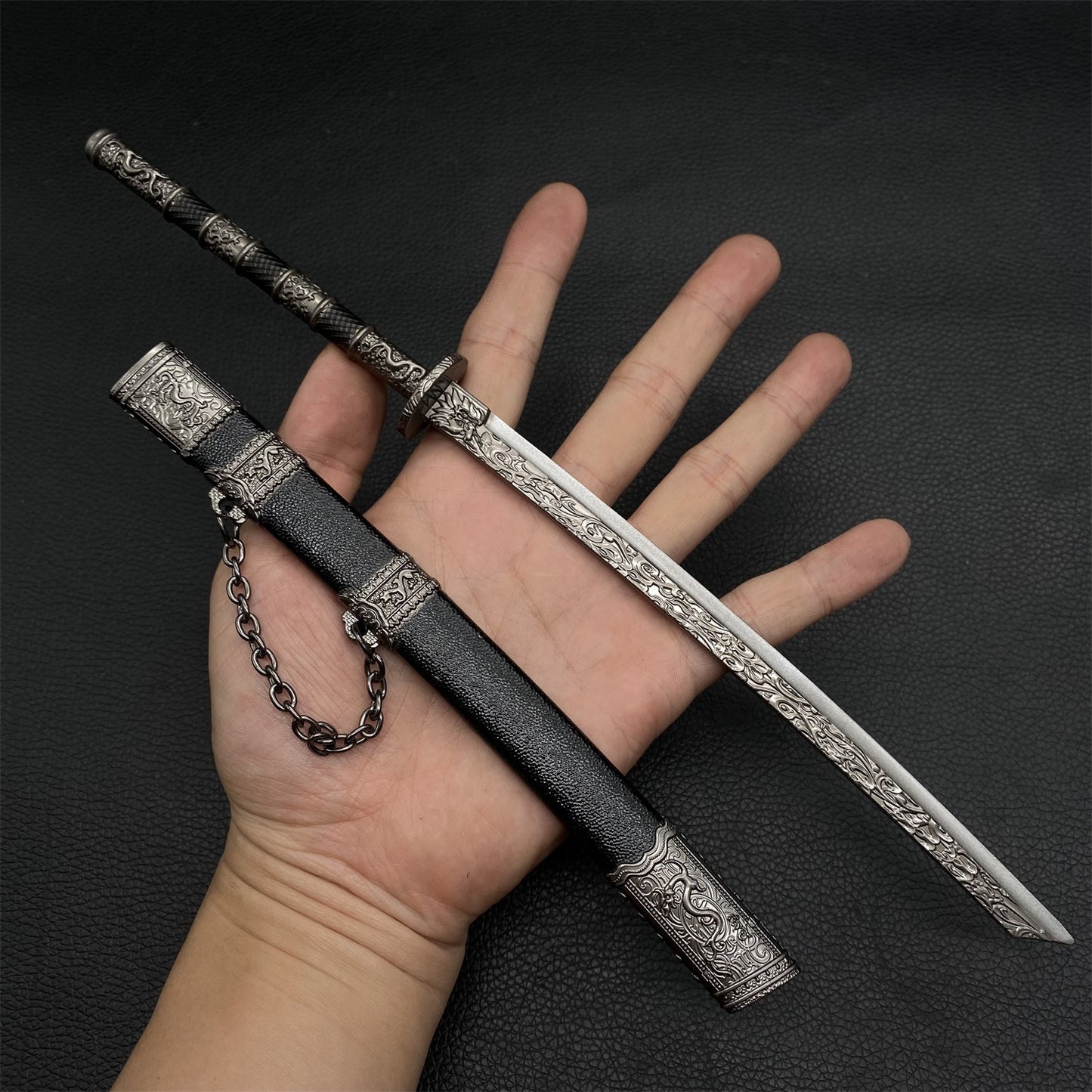 Chinese Style Swords Metal Tiny Sword Replicas