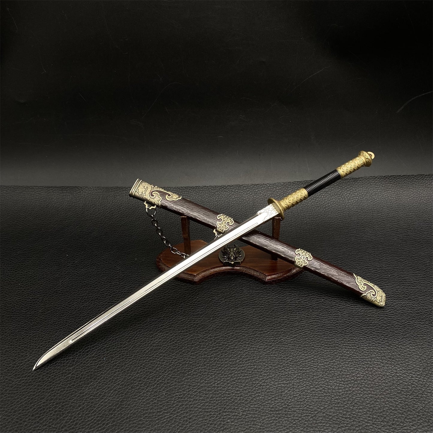 Chinese Style Swords Metal Tiny Sword Replicas