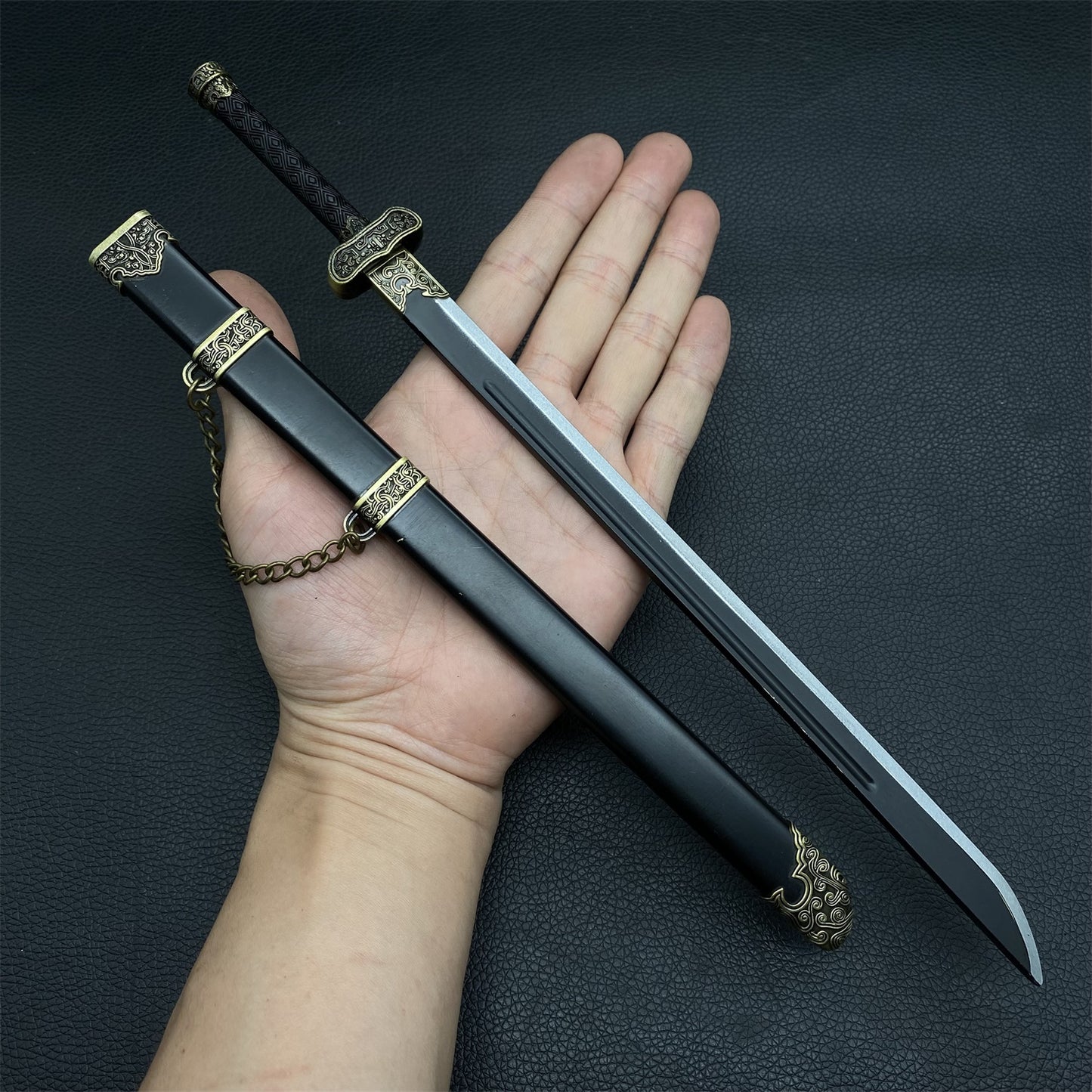 Chinese Style Swords Metal Tiny Sword Replicas