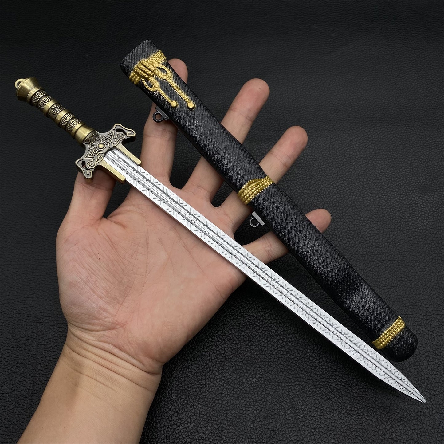 Chinese Style Swords Metal Tiny Sword Replicas