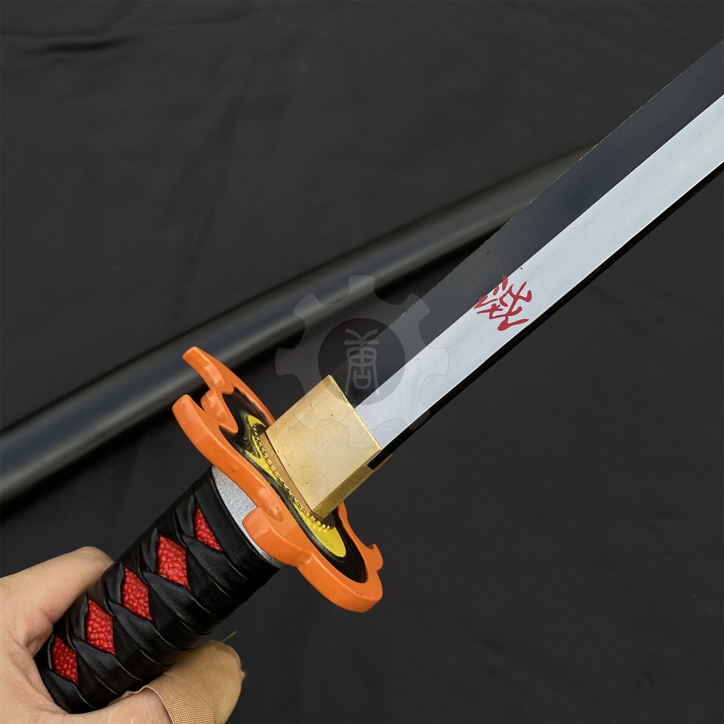 Tanjiro 3rd Nichirin Sword Katana 1045 Carbon Steel Version