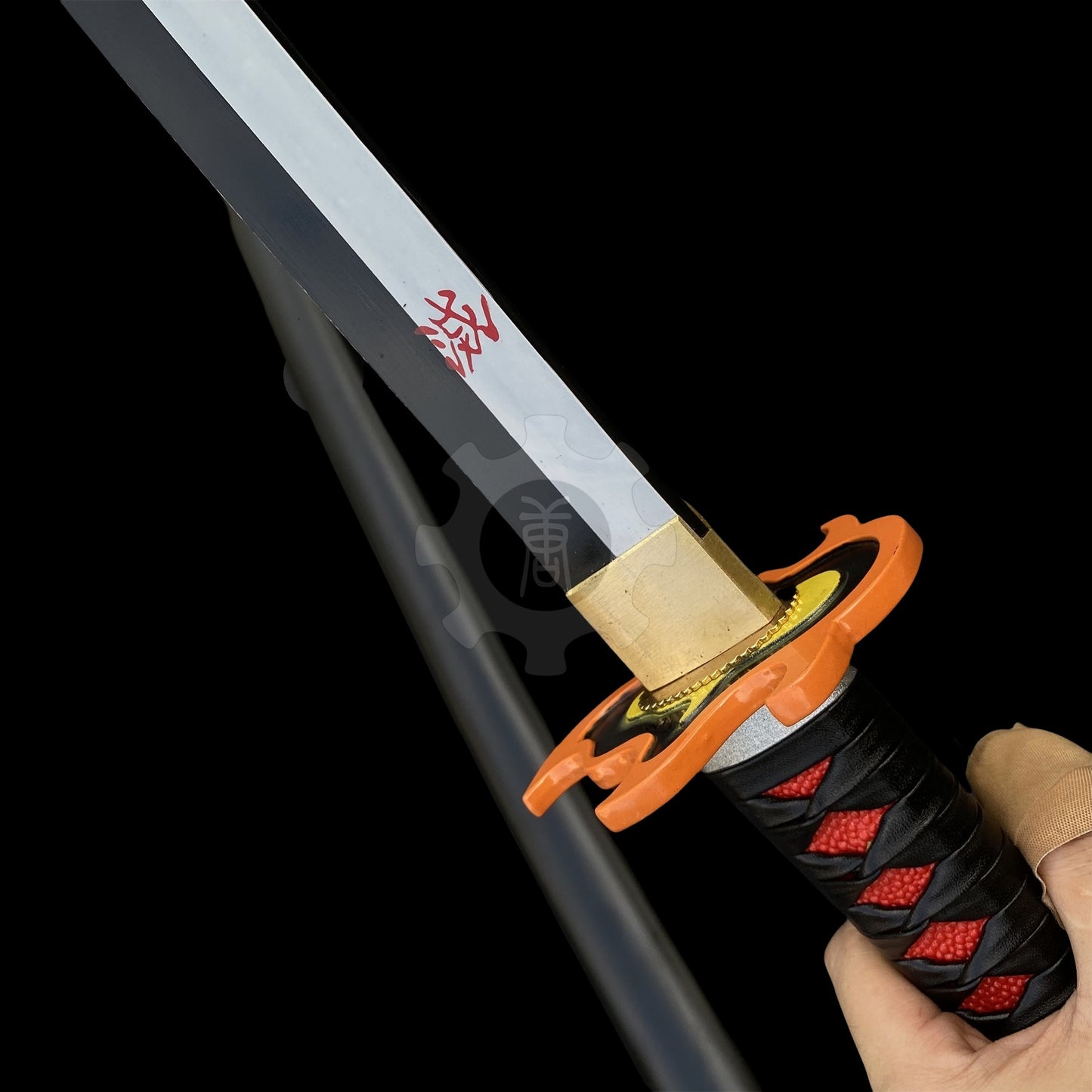 Tanjiro 3rd Nichirin Sword Katana 1045 Carbon Steel Version