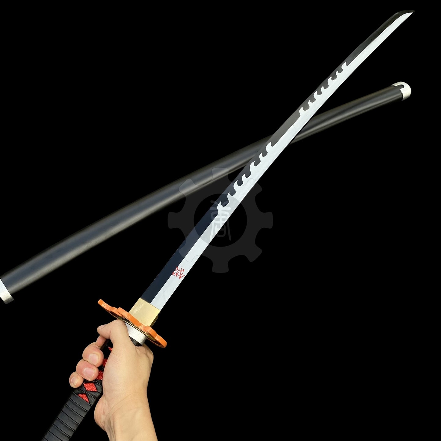 Tanjiro 3rd Nichirin Sword Katana 1045 Carbon Steel Version