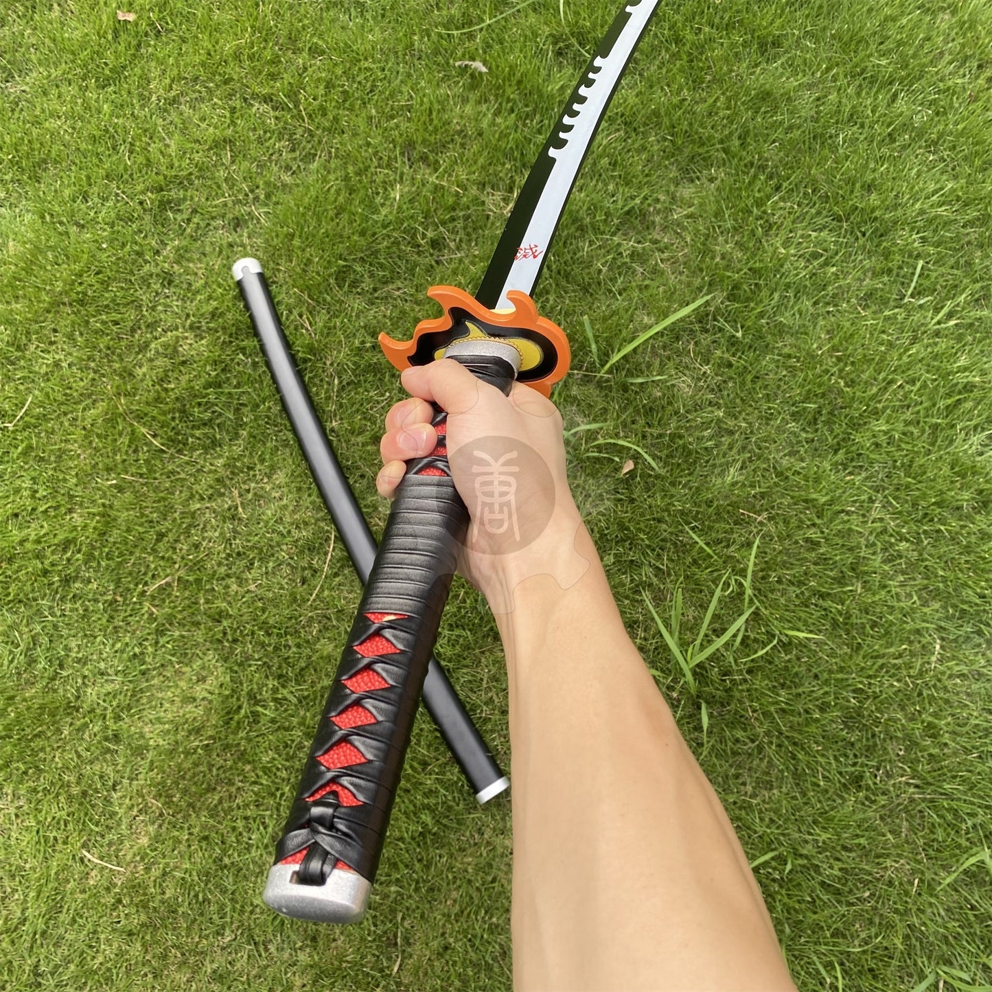 Tanjiro 3rd Nichirin Sword Katana 1045 Carbon Steel Version