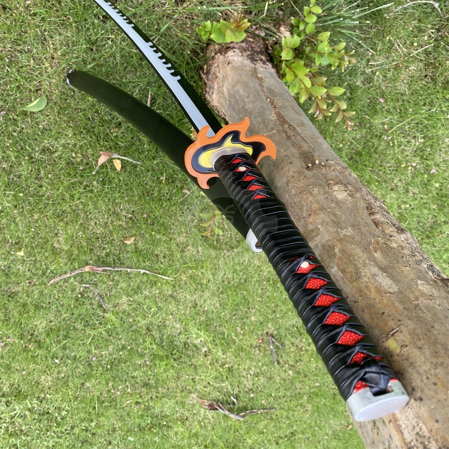 Tanjiro 3rd Nichirin Sword Katana 1045 Carbon Steel Version