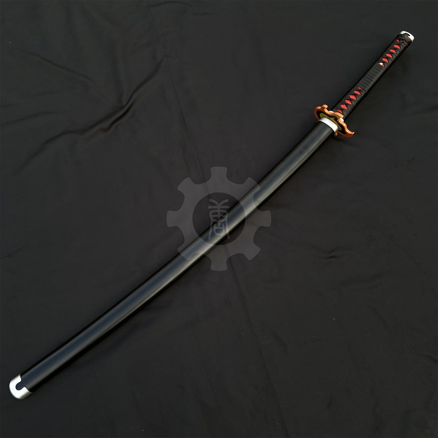 Tanjiro 3rd Nichirin Sword Katana 1045 Carbon Steel Version
