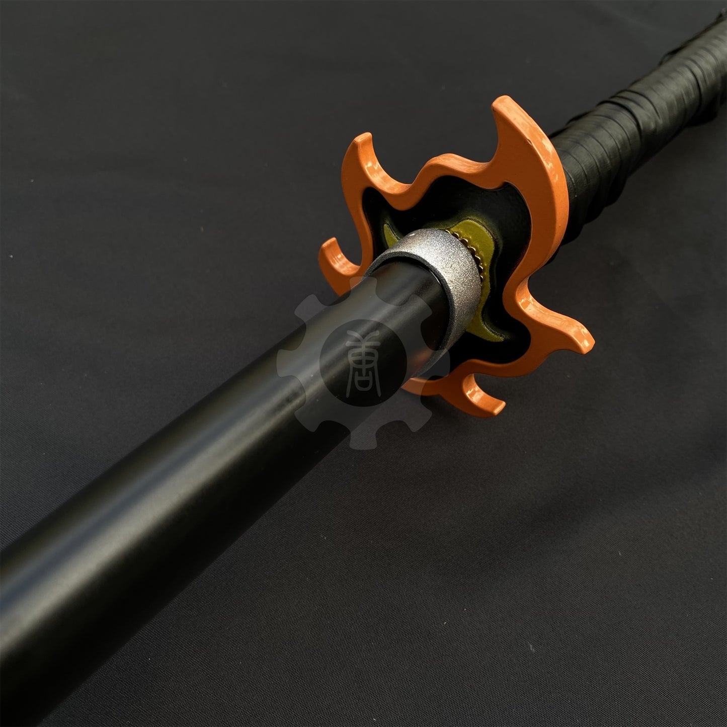 Tanjiro 3rd Nichirin Sword Katana 1045 Carbon Steel Version