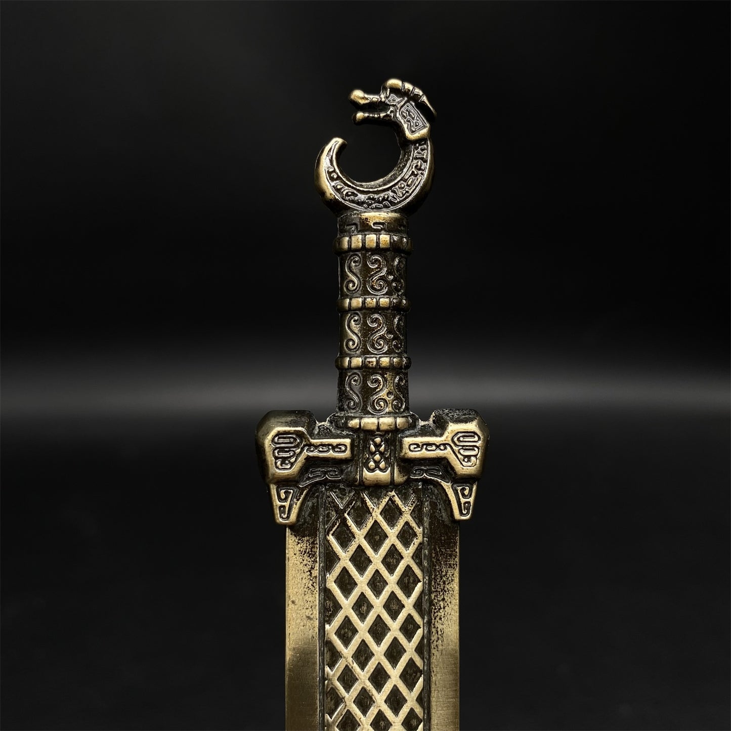 Game Peripheral TaiE Sword Metal Mini Replica