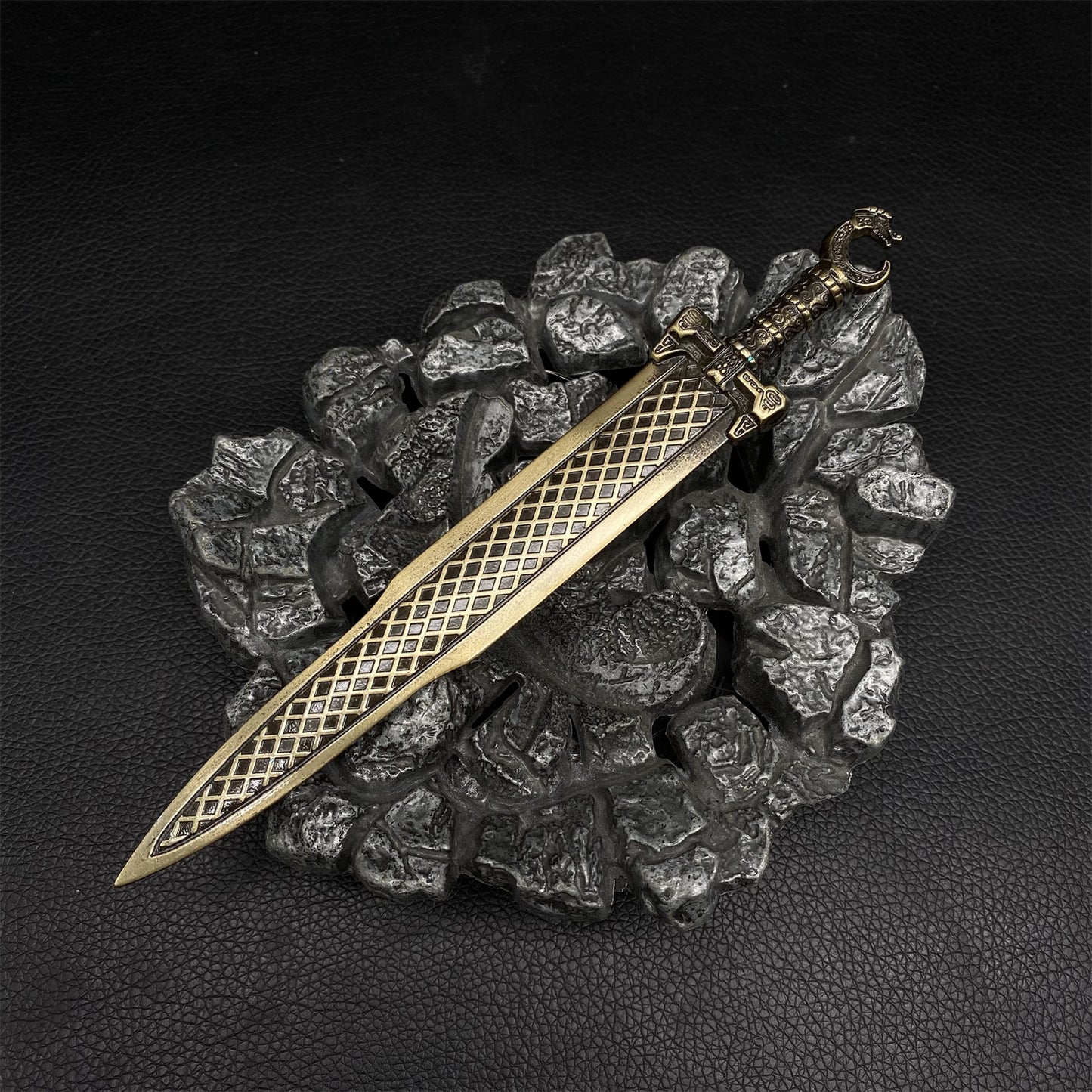 Game Peripheral TaiE Sword Metal Mini Replica