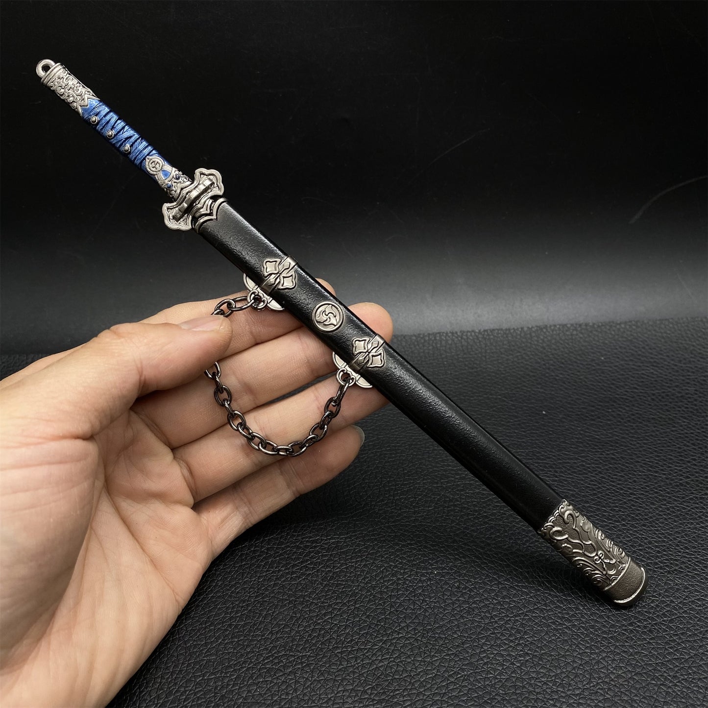 Anime Peripherals Mengchuan Tang Sword Metal Replica