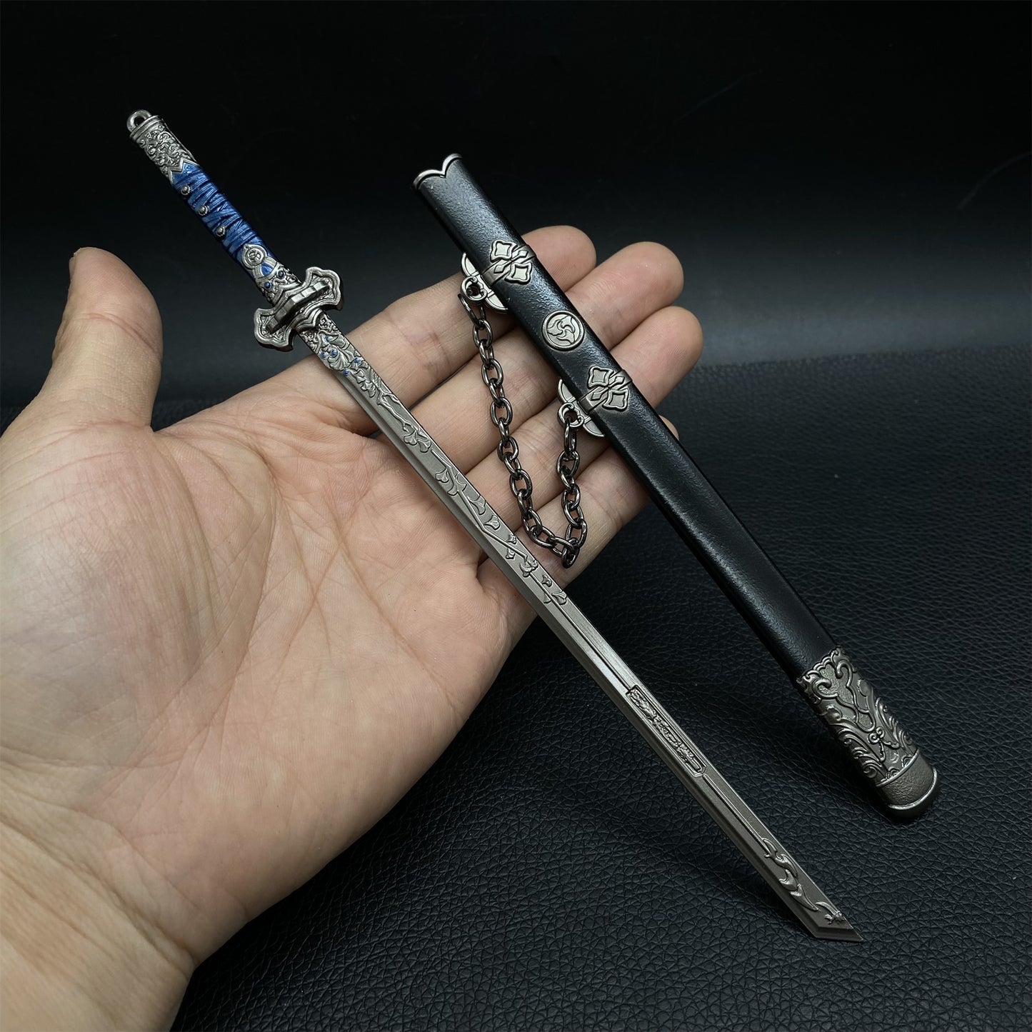 Anime Peripherals Mengchuan Tang Sword Metal Replica