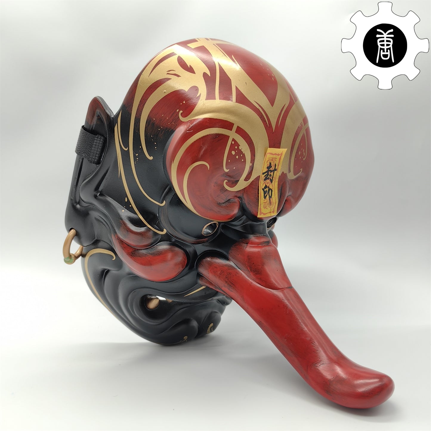 3D Printed Tengu Mask Japanese Style Wearable Mask Cosplay Prop