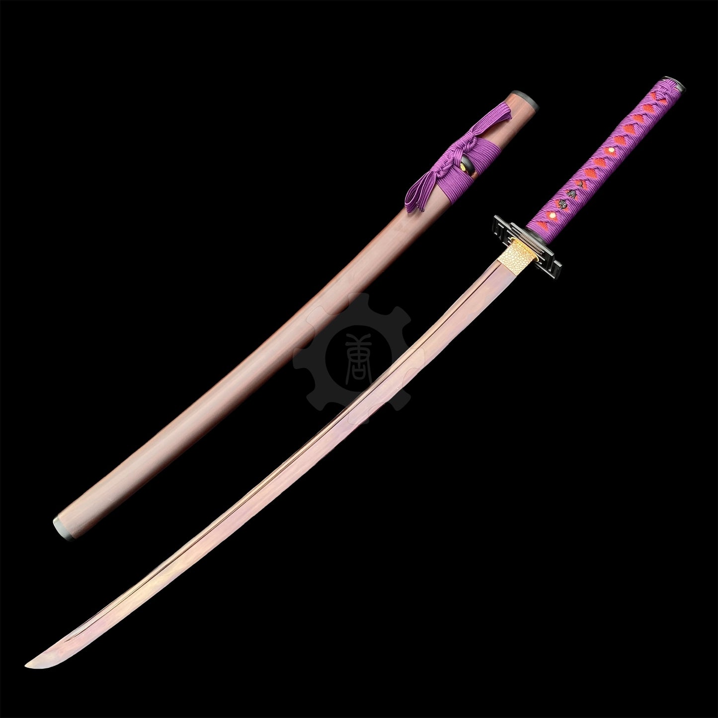 IRL Tensa Zangetsu Katana Classical Anime Sword Carbon Steel Version