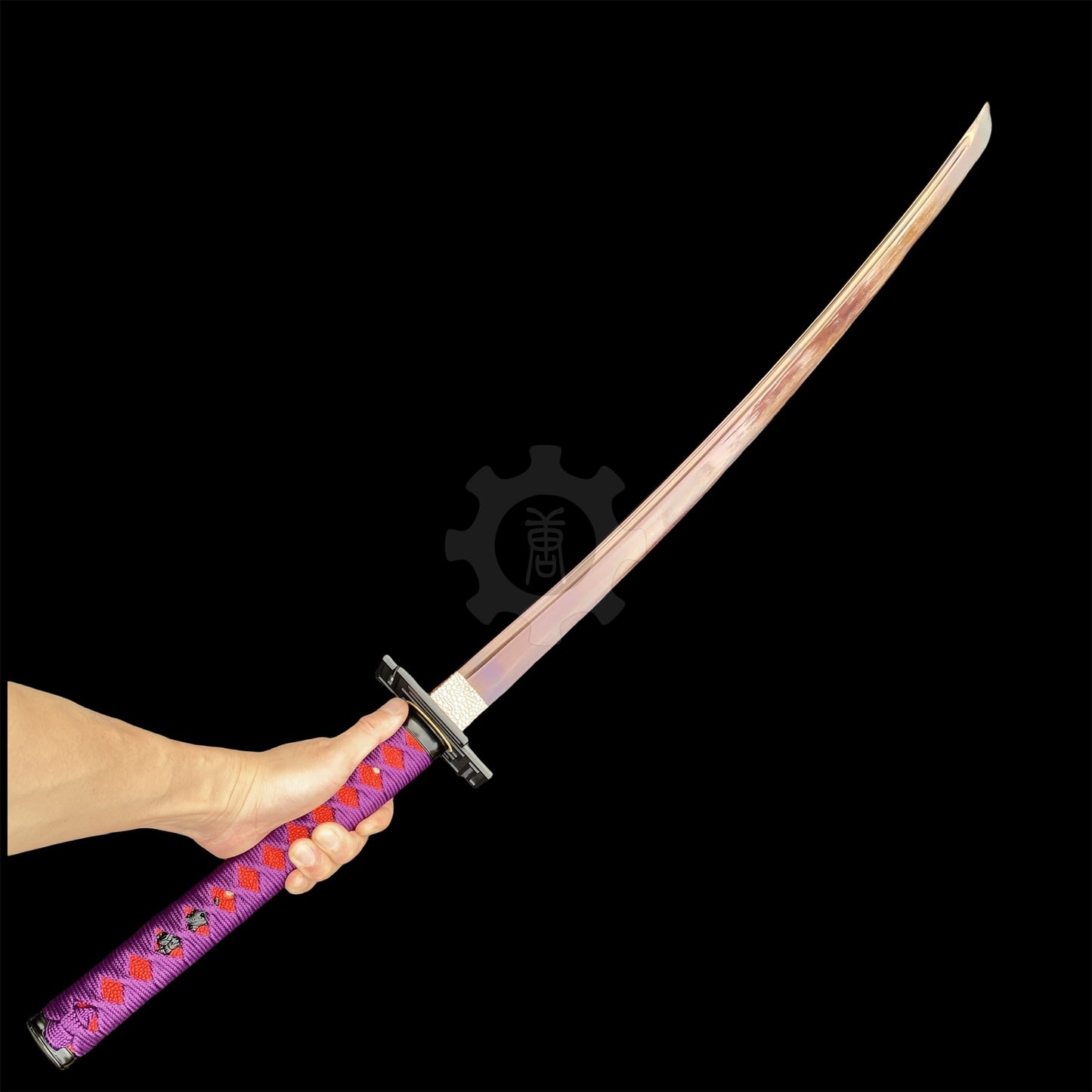 IRL Tensa Zangetsu Katana Classical Anime Sword Carbon Steel Version