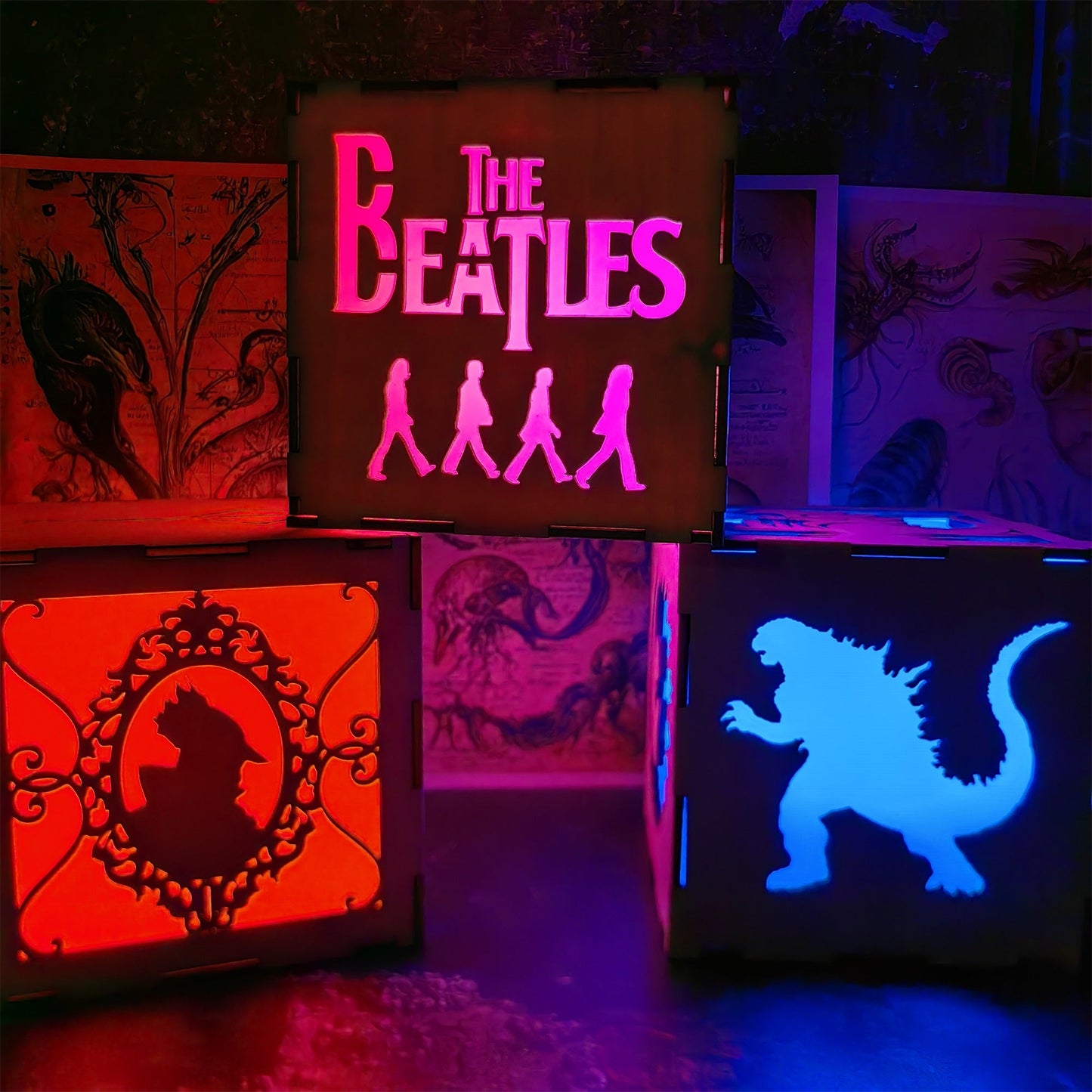 Classical Music Band Inspired Night Light Room Decor
