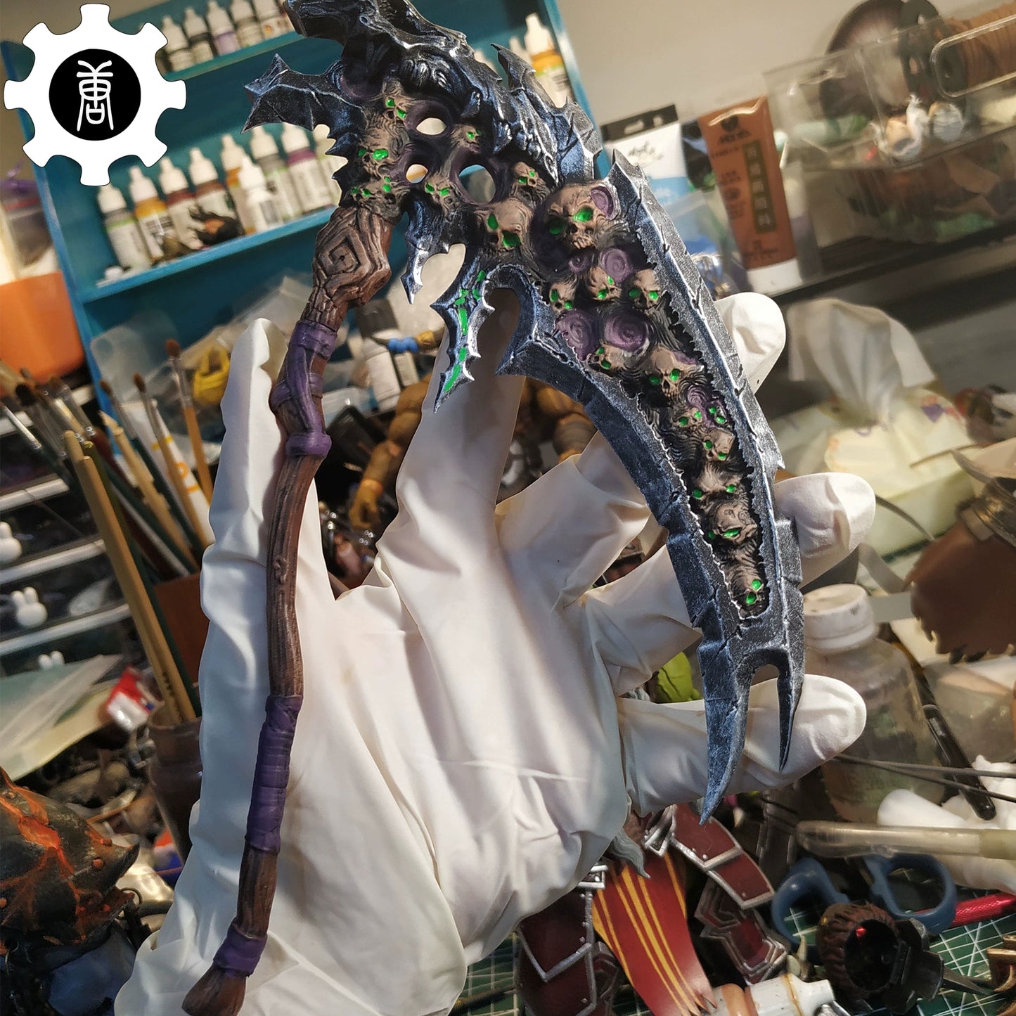 3D Printed 1/6 The Harvester Death's Scythe