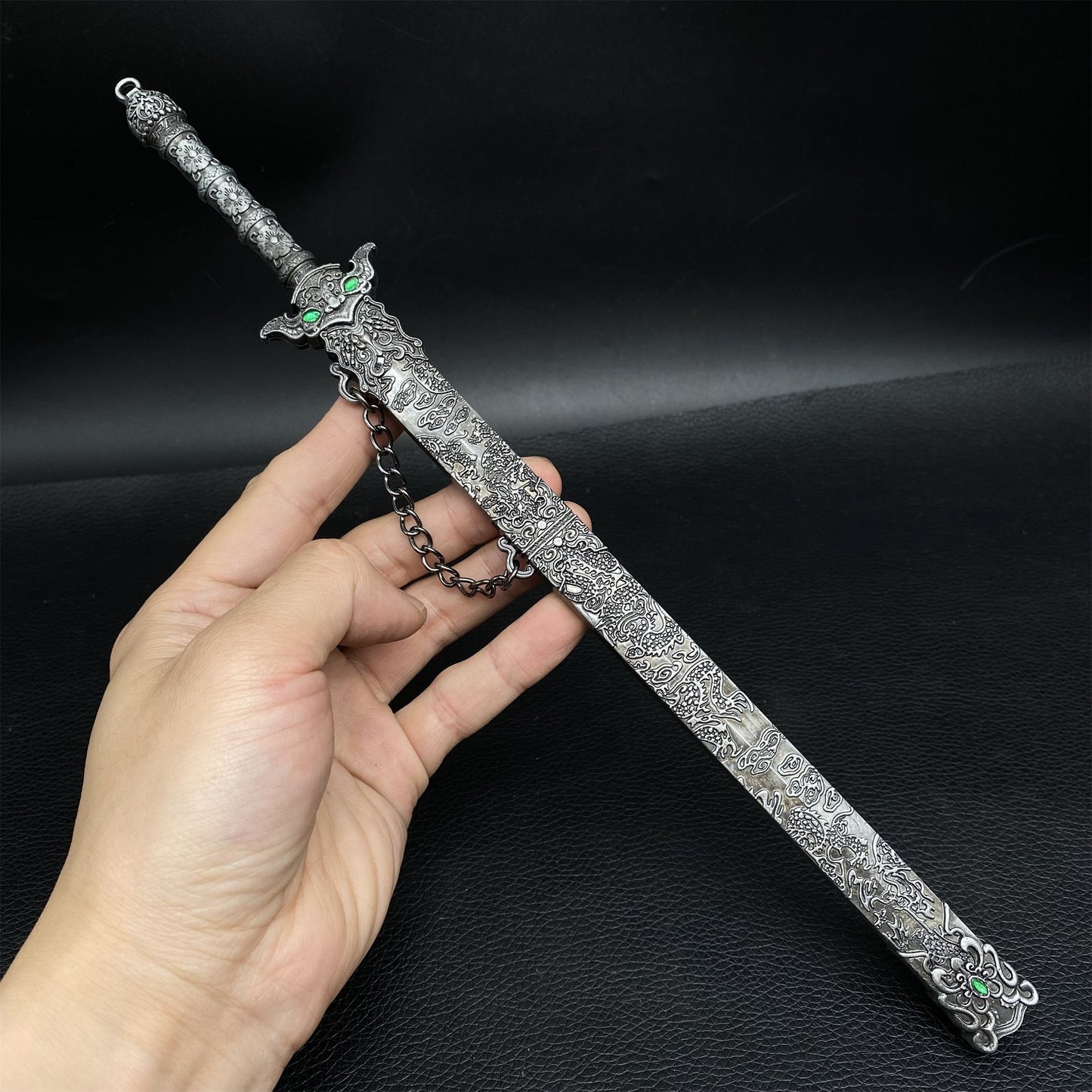 Chinese Ancient Cold Weapon TingYu Sword Metal Replica