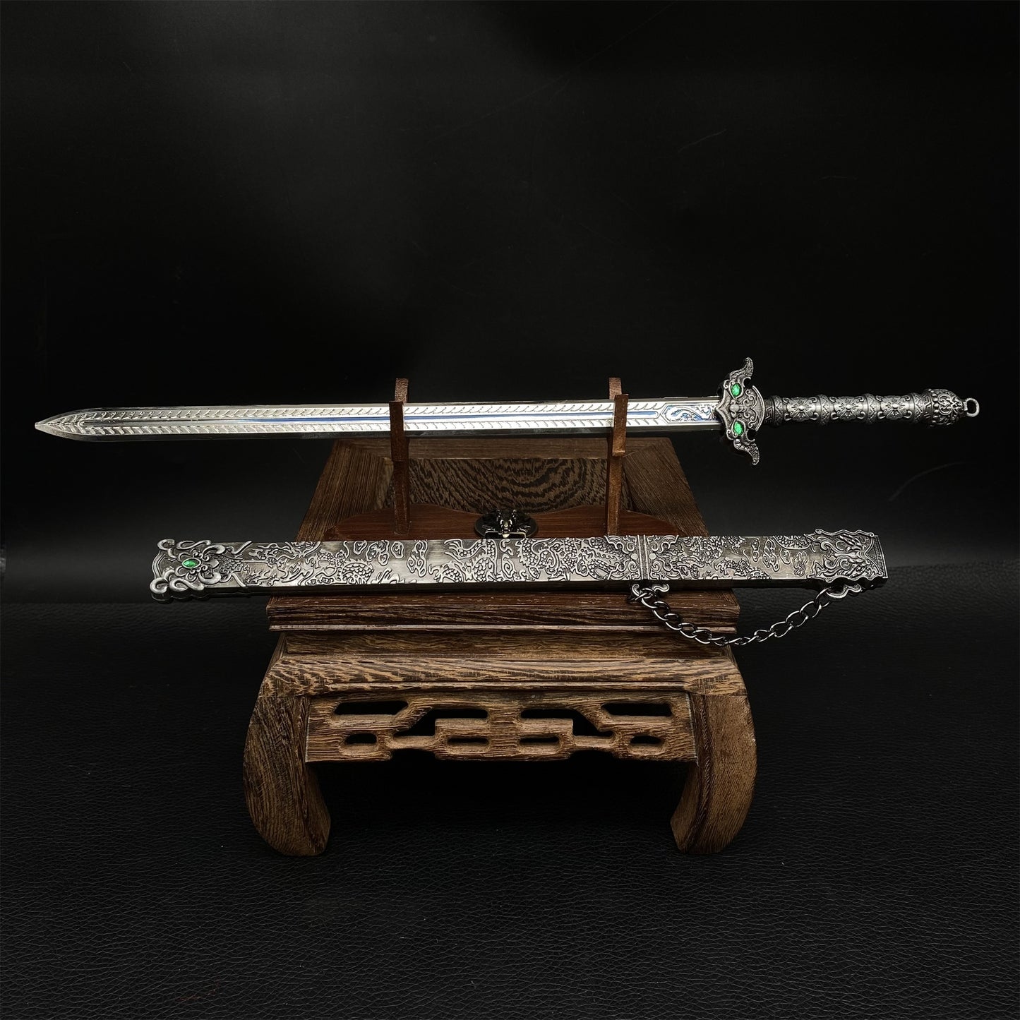 Chinese Ancient Cold Weapon TingYu Sword Metal Replica