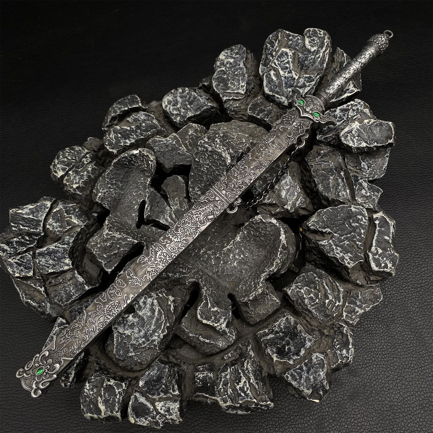 Chinese Ancient Cold Weapon TingYu Sword Metal Replica