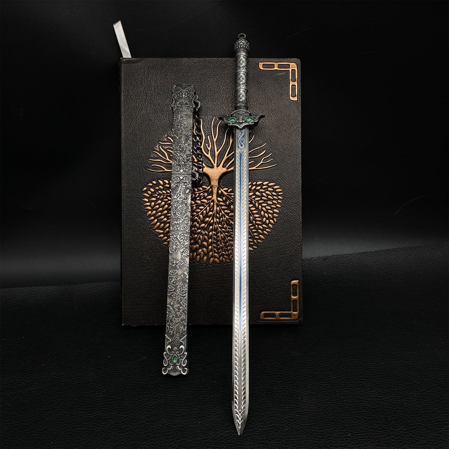 Chinese Ancient Cold Weapon TingYu Sword Metal Replica