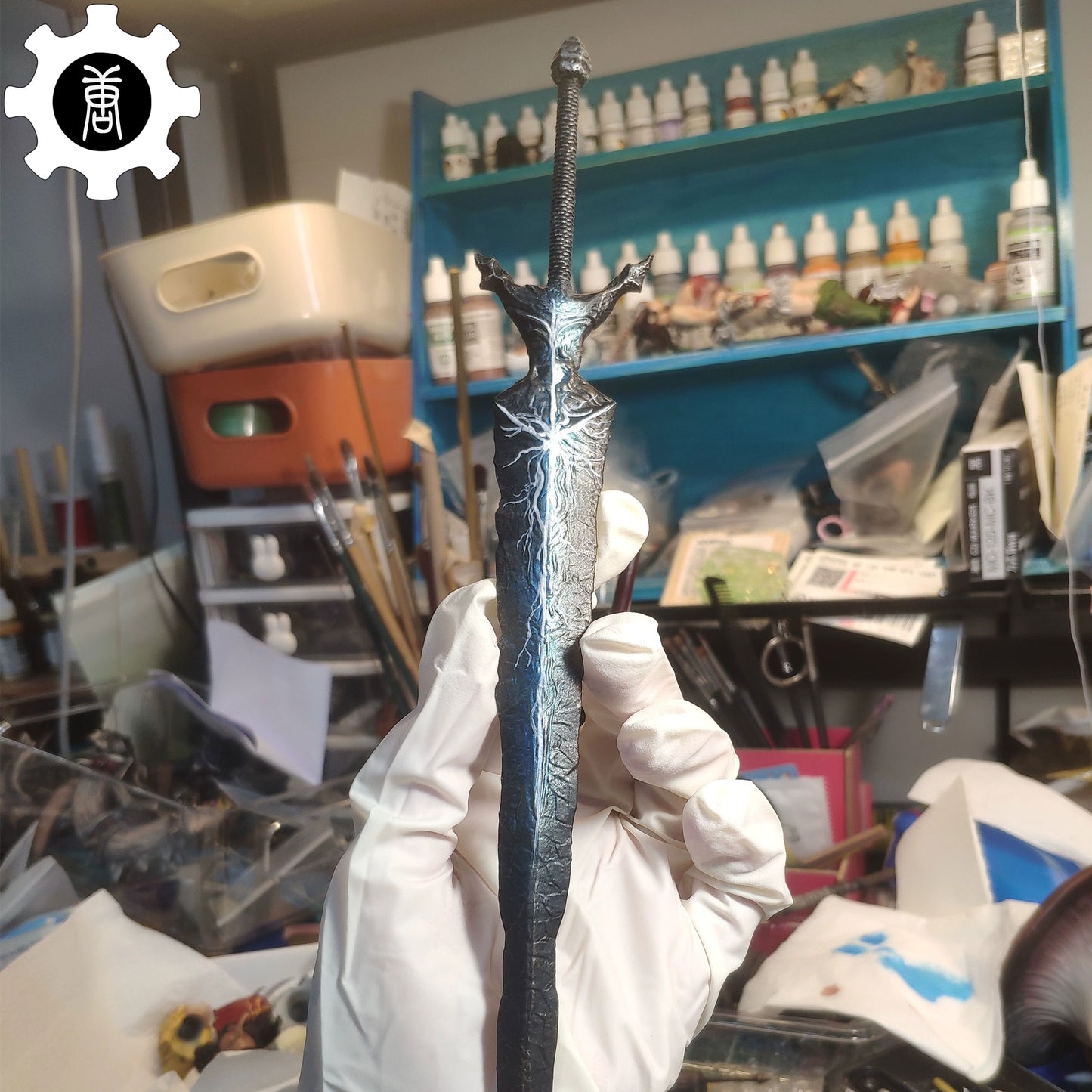 3D Printed 1:6 Scale Twin Prince Greatsword