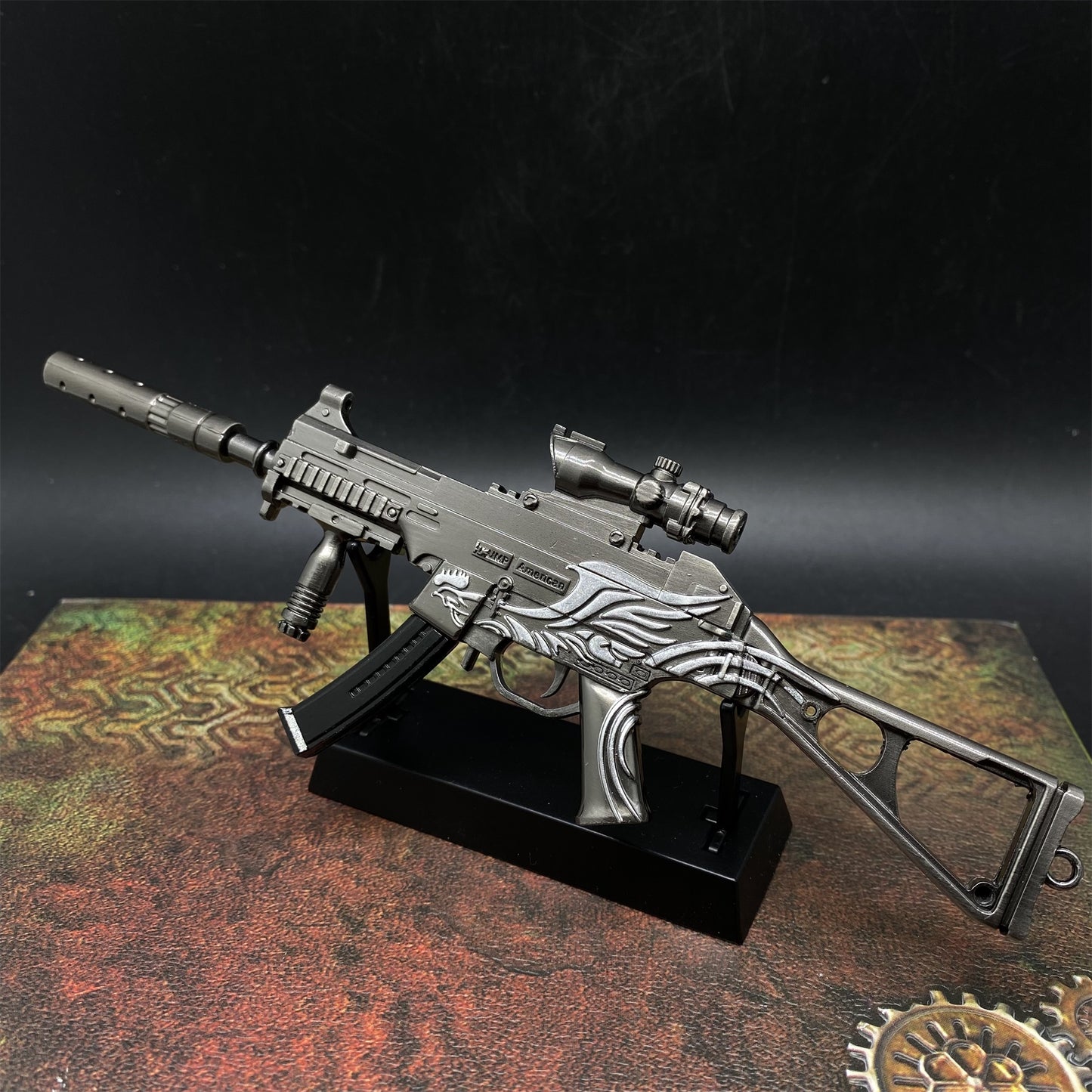 UMP.45 Submachine Mental Miniature Gun 14CM/5.5"