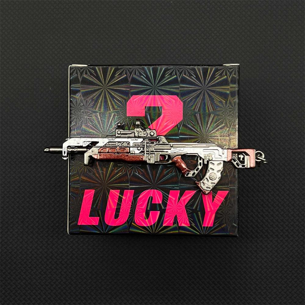 Mystery Prize Hot Game Keychain Metal Replica