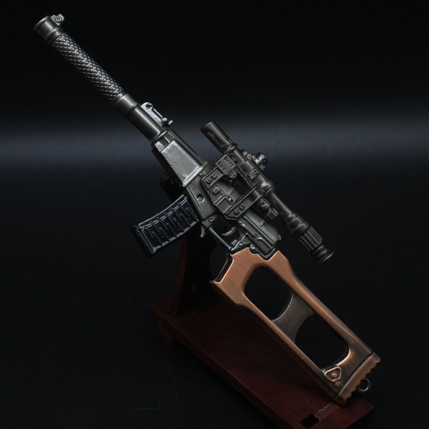 VSS Miniature Metal Vintorez Sniper Rifle 17CM/6.7"