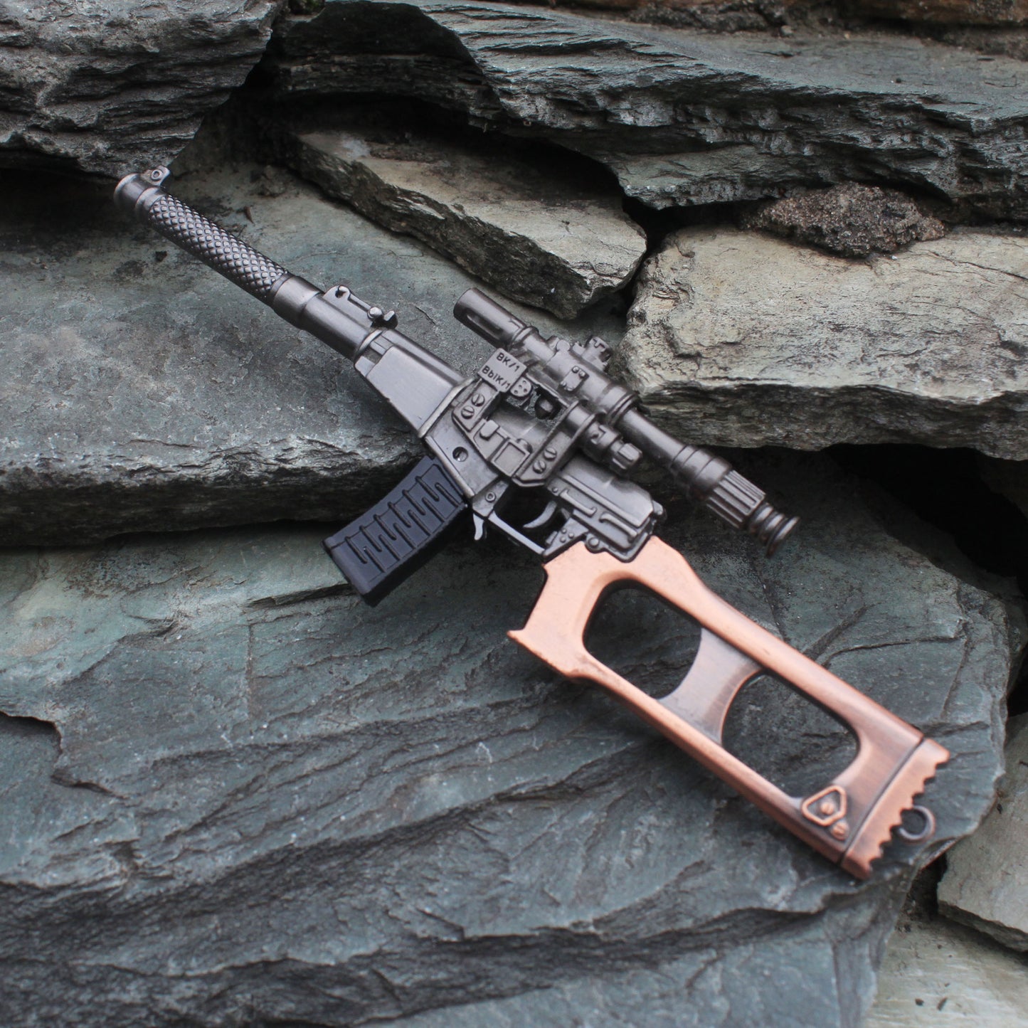 VSS Miniature Metal Vintorez Sniper Rifle 17CM/6.7"
