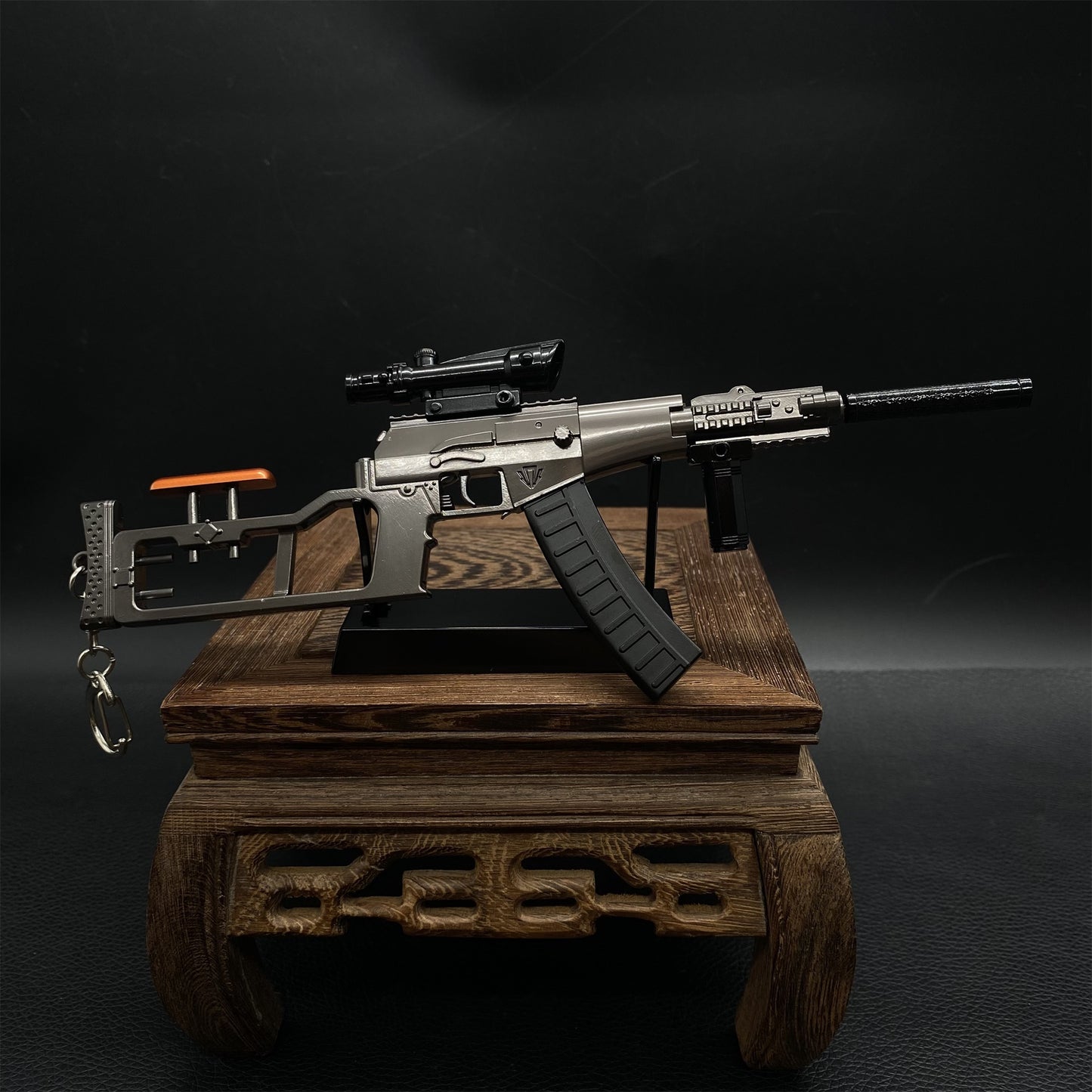 Tiny VSS Rifle Gun Metal Replica