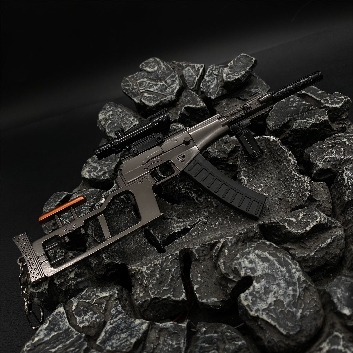 Tiny VSS Rifle Gun Metal Replica