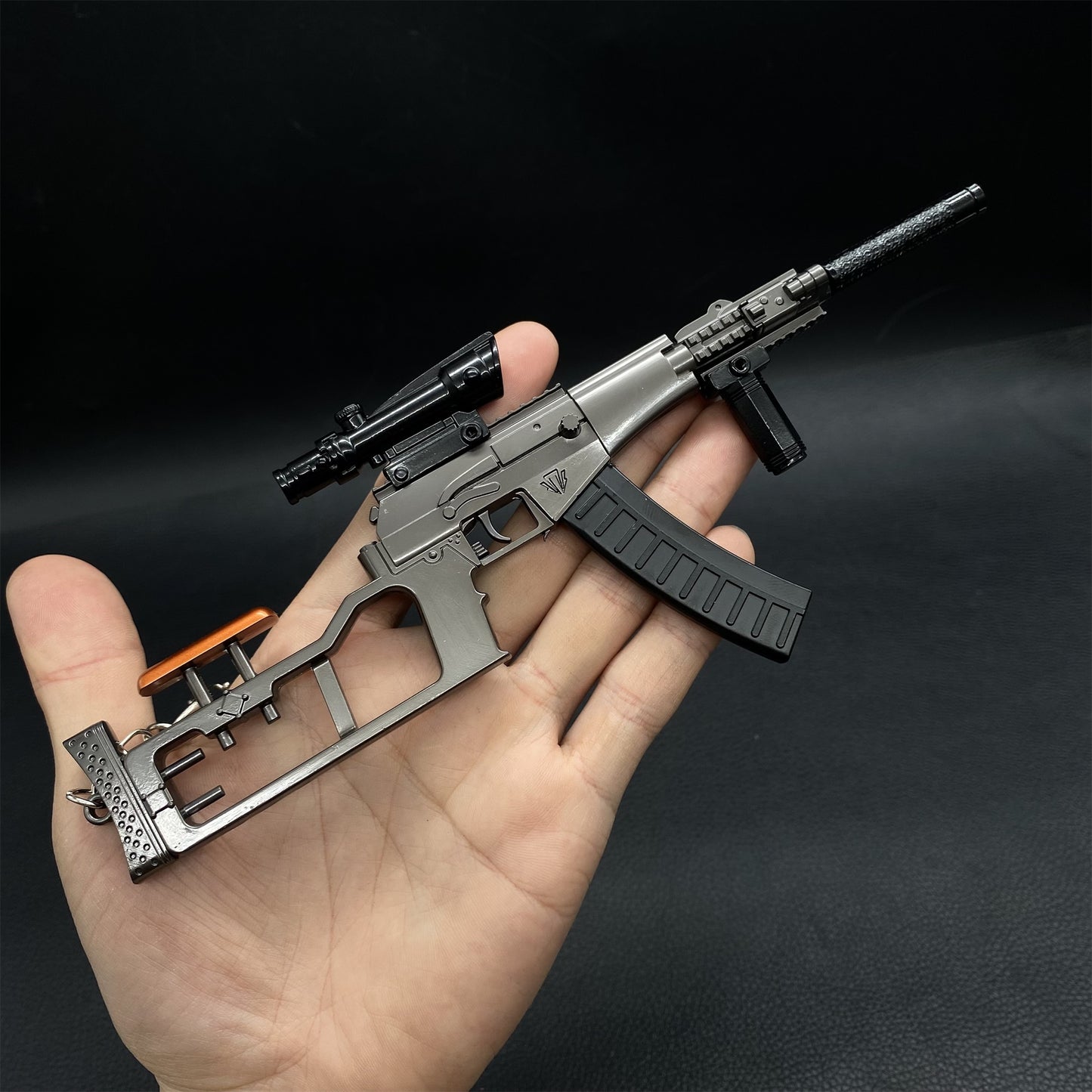 Tiny VSS Rifle Gun Metal Replica