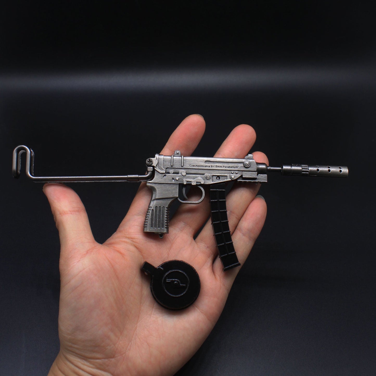 Vz. 61 Mini Metal Gun 8.5CM/3.3"
