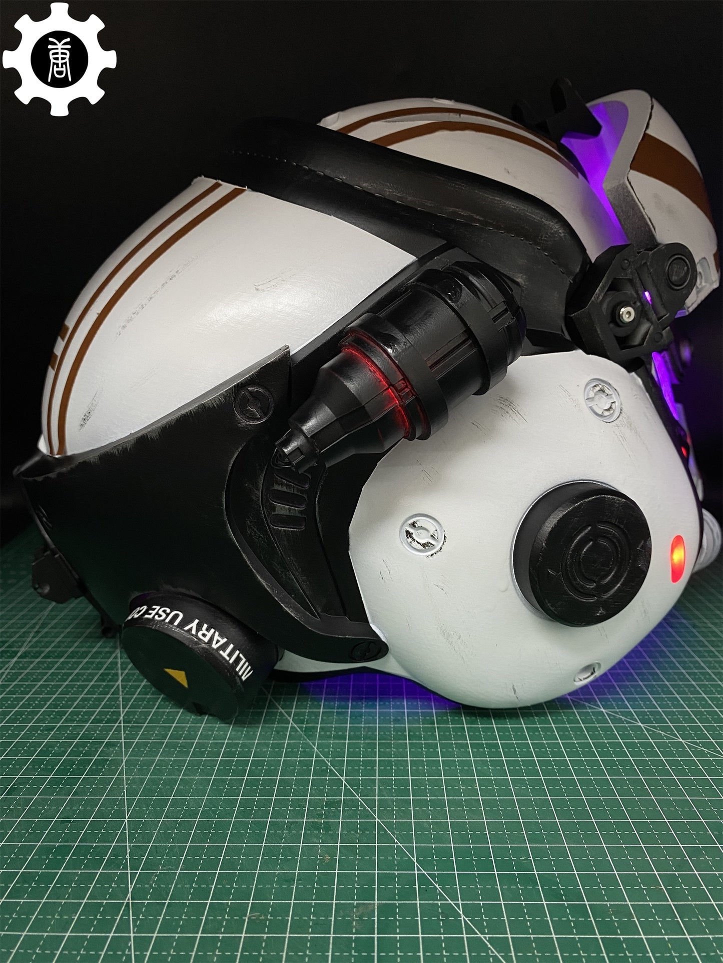 3D-Printed Valkyrie Helmet TF2 Pilot Helmet Replica
