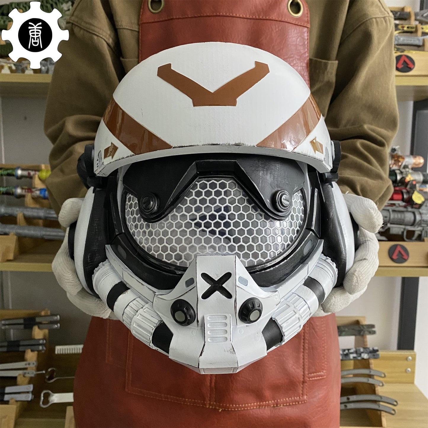 3D-Printed Valkyrie Helmet TF2 Pilot Helmet Replica