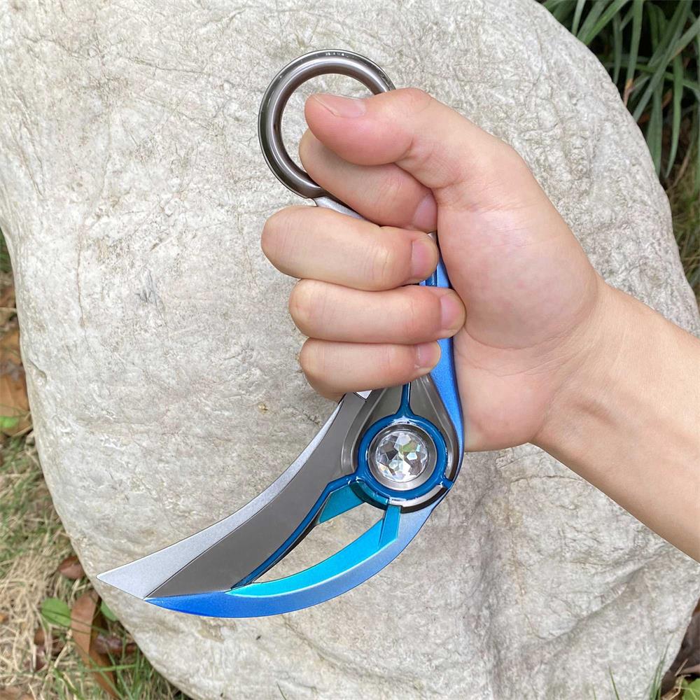 Metal Luminous Ion Karambit Replica