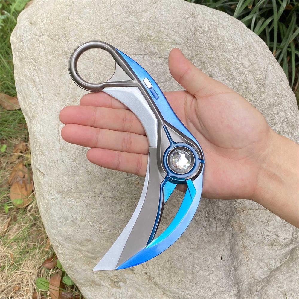 Metal Luminous Ion Karambit Replica