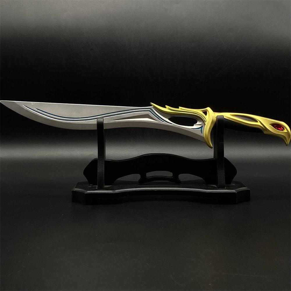 Metal Life Size Sovereign Knife Blunt Replica Elf King Sword For Collection