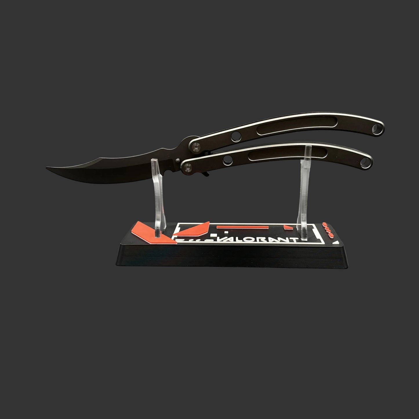 Black Market Butterfly Knife High-End CNC Balisong Trainer